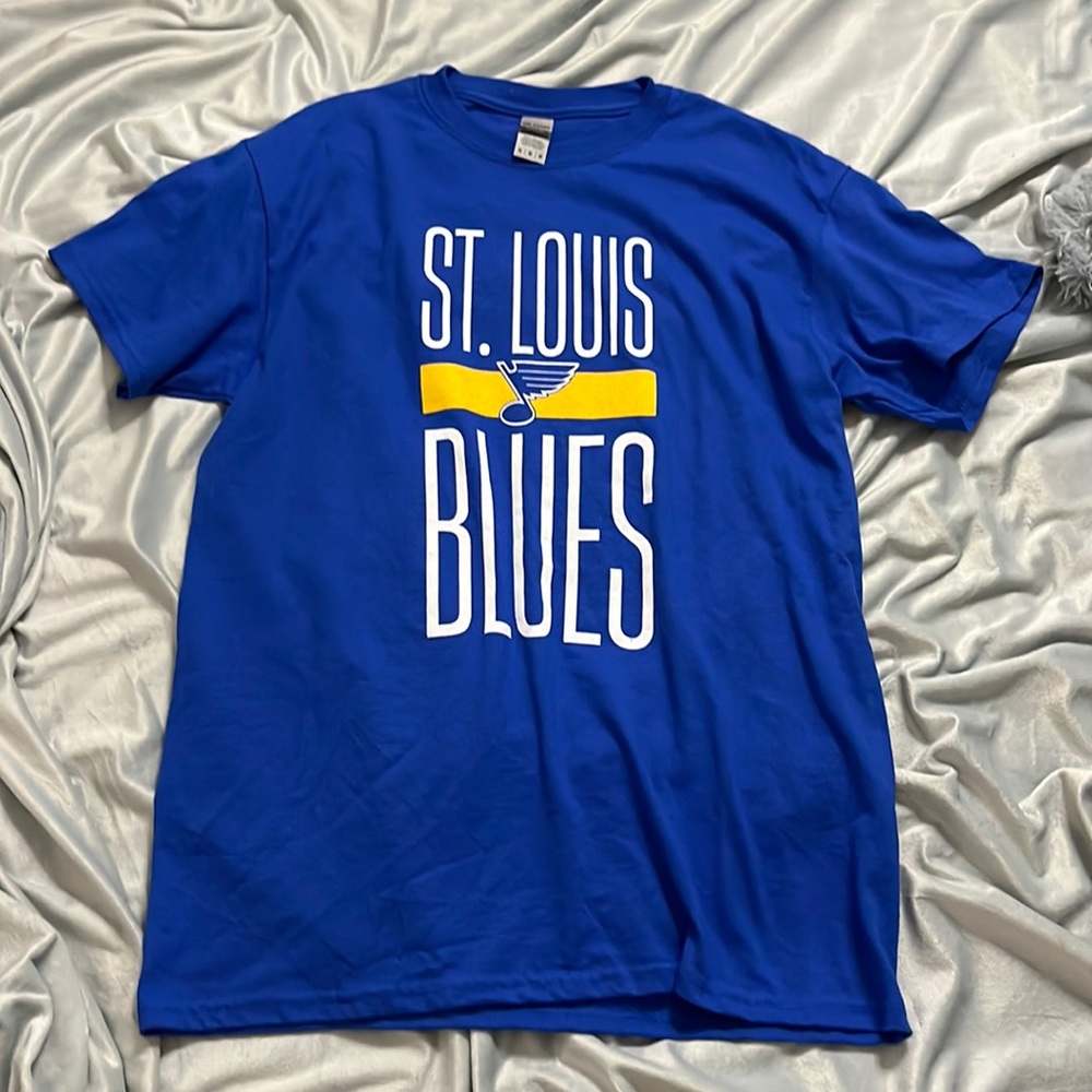 STL blues short sleeve tshirt